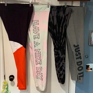 Nike leggings four pack